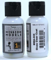 Mission Models Paints Color: Gloss Clear Coat 1 oz